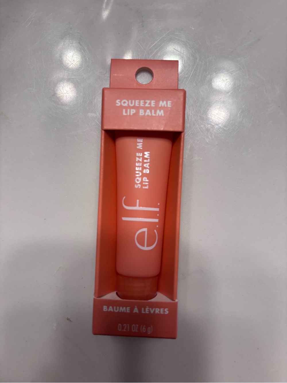 e.l.f. Squeeze Me Lip Balm - Coral Peach